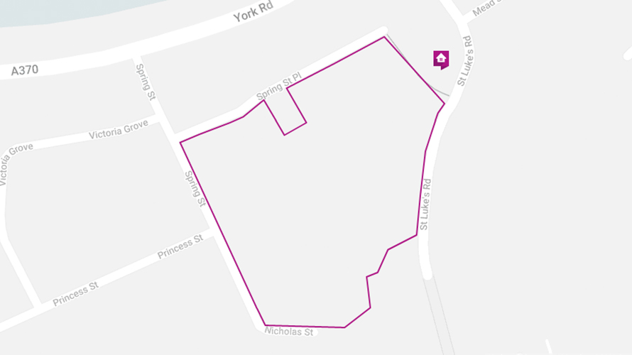 Spring Street Spring Street map pin